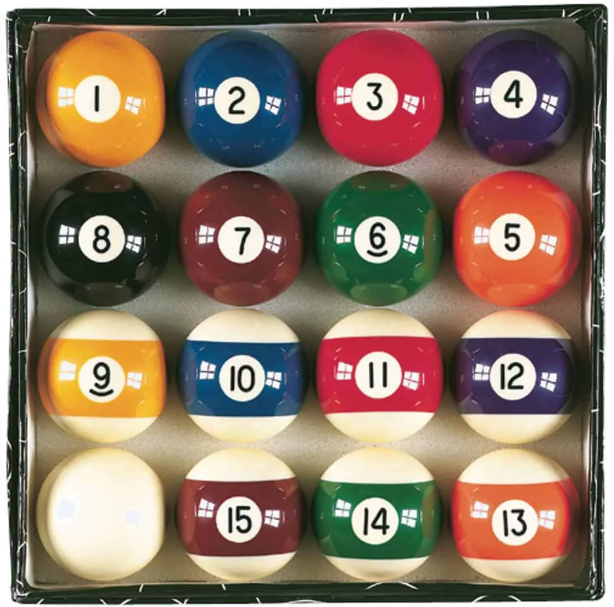Resin Billiard Ball Materials Exquisite and Beautiful Easy to Carry for Amateur for Outdoor Enthusiasts BTIHCEUOT Billiard Training Ball 