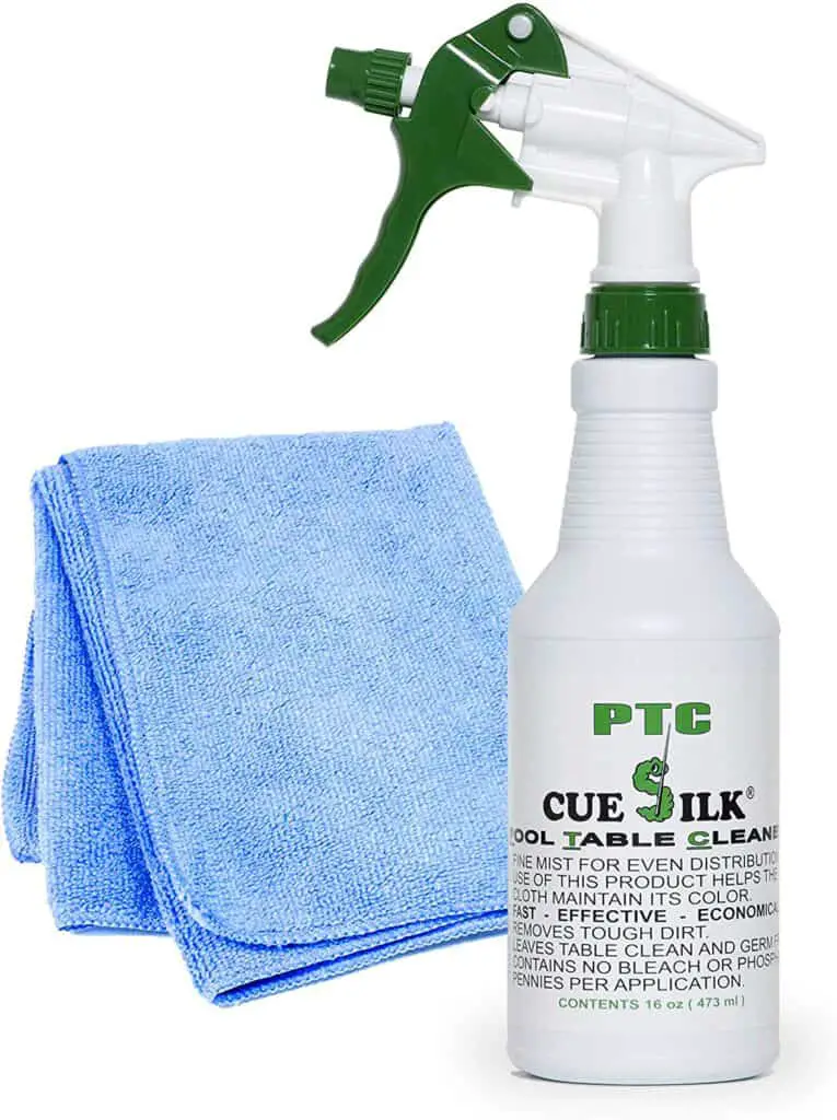 Cue Silk PTC Cleaner Bundle with Microfiber Cloth