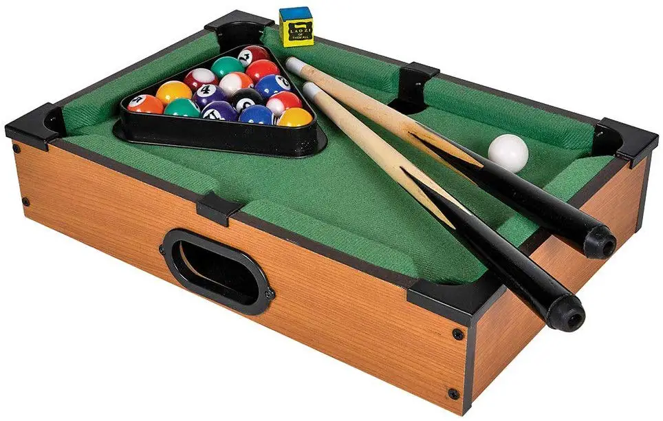 Srenta Mini Pool Table - Mini Tabletop Portable Billiard