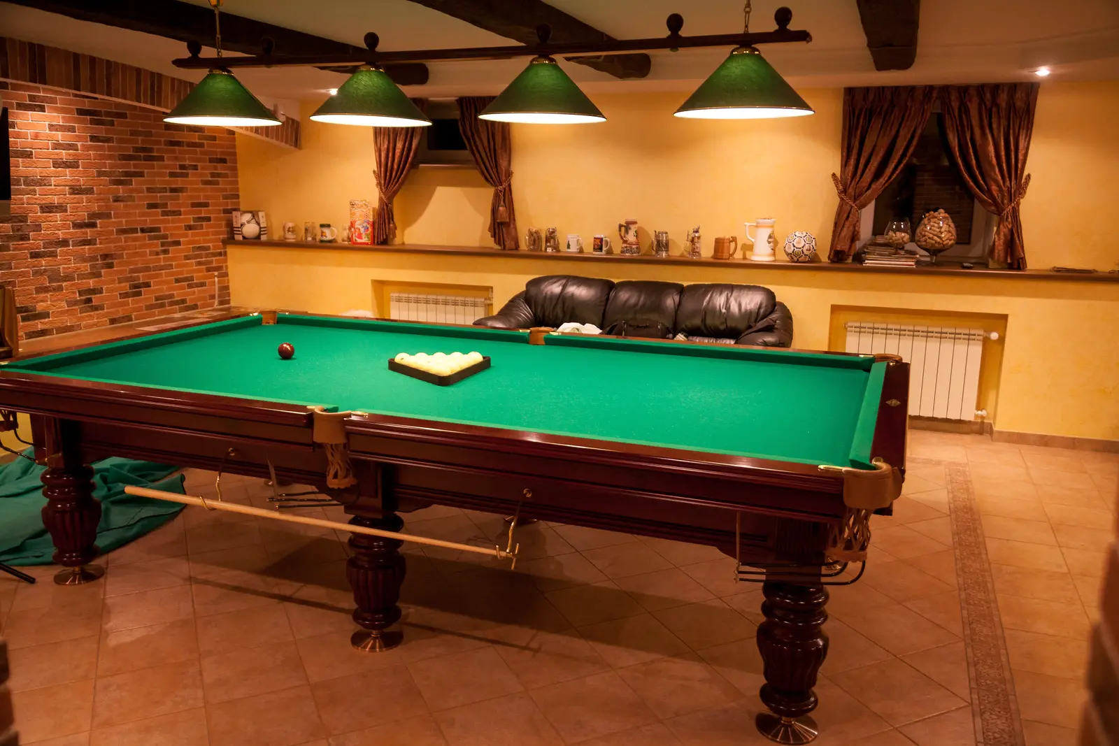Ideal Height Of Pool Table Lights