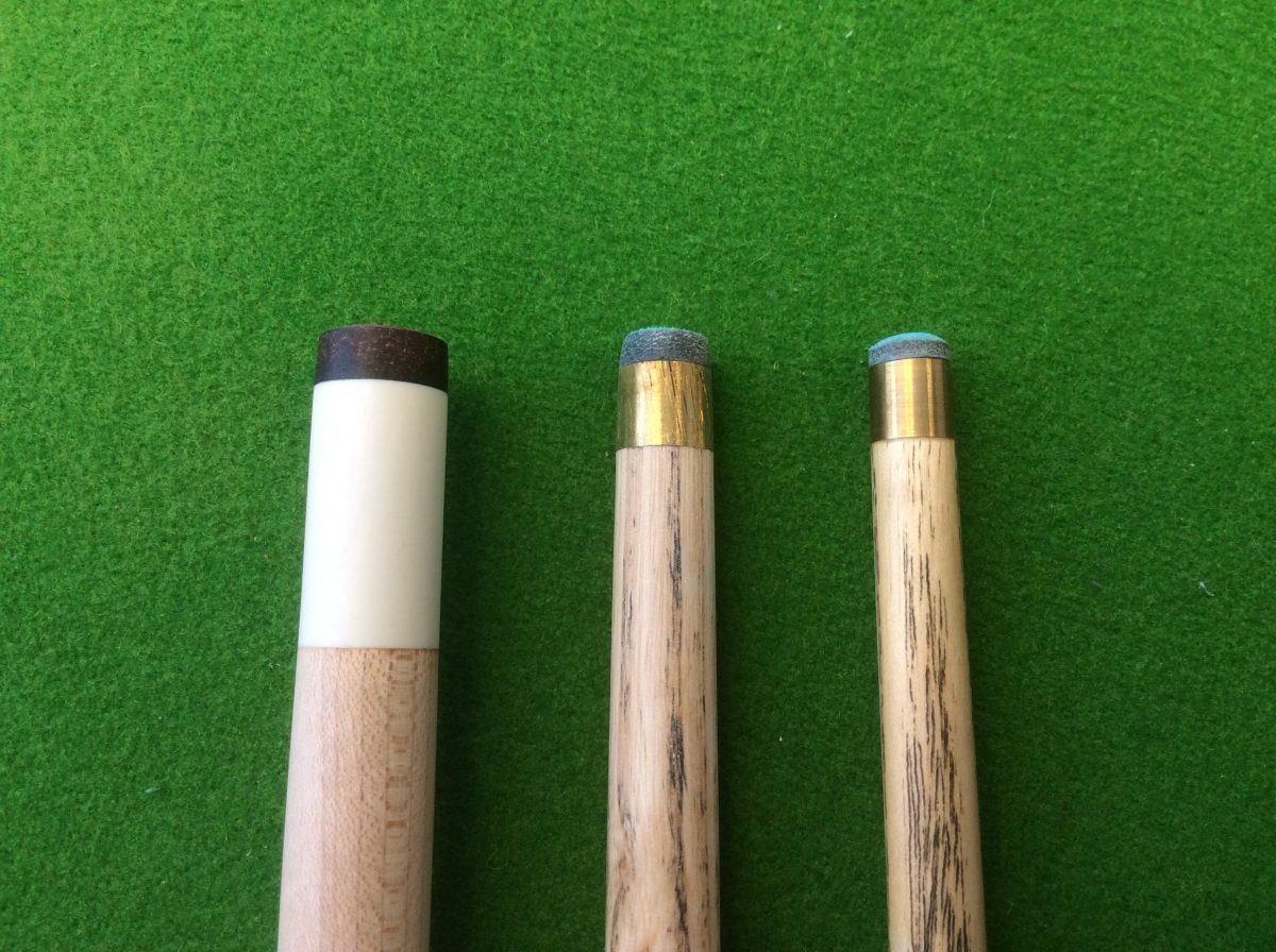 best cue tip size for snooker